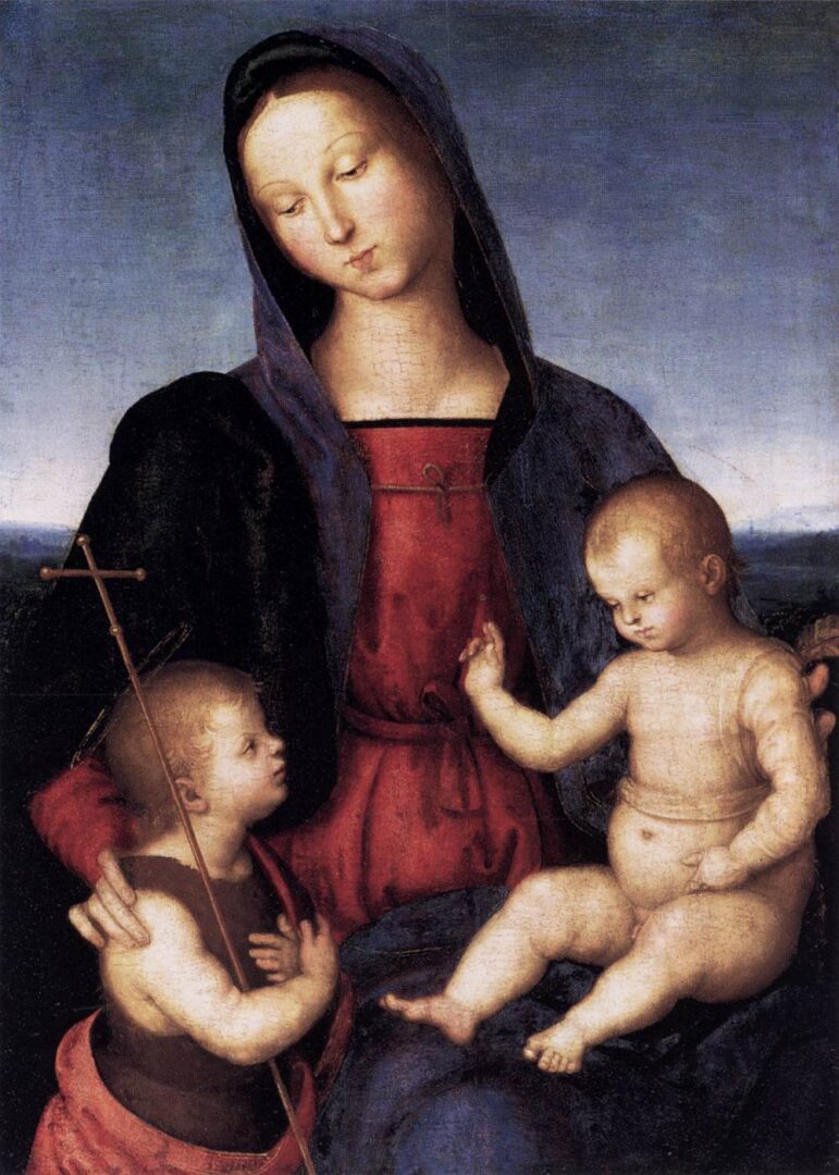 Diotalevi Madonna 1503 by Raphael -- Renaissance