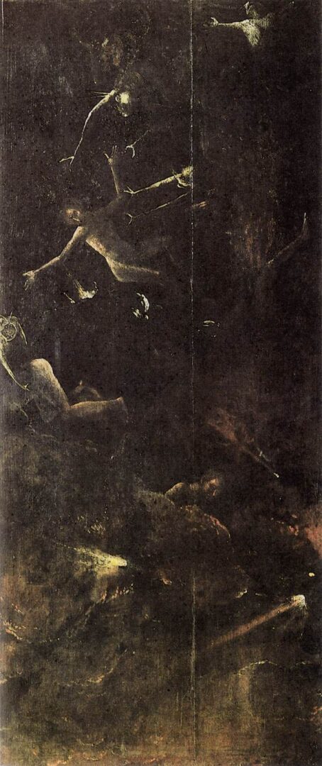 Hell Fall of the Damned 1500-04 by Bosch -- Renaissance