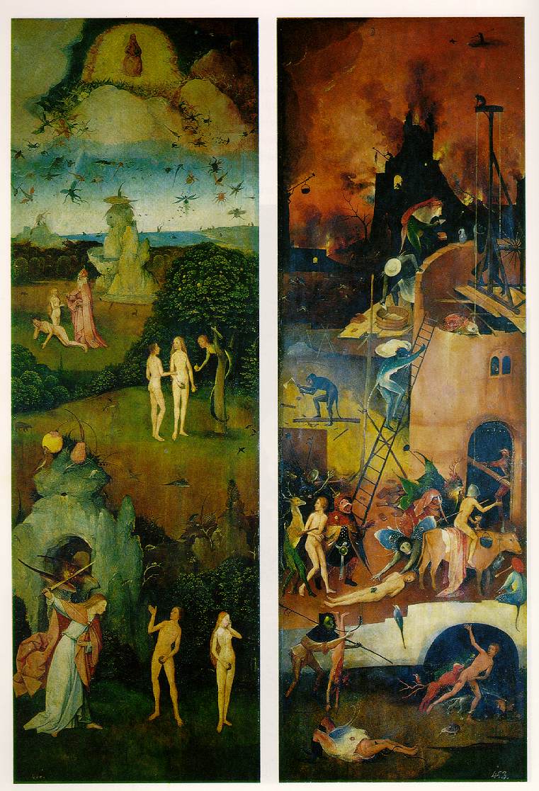 Paradise and Hell 1510 by Bosch -- Renaissance