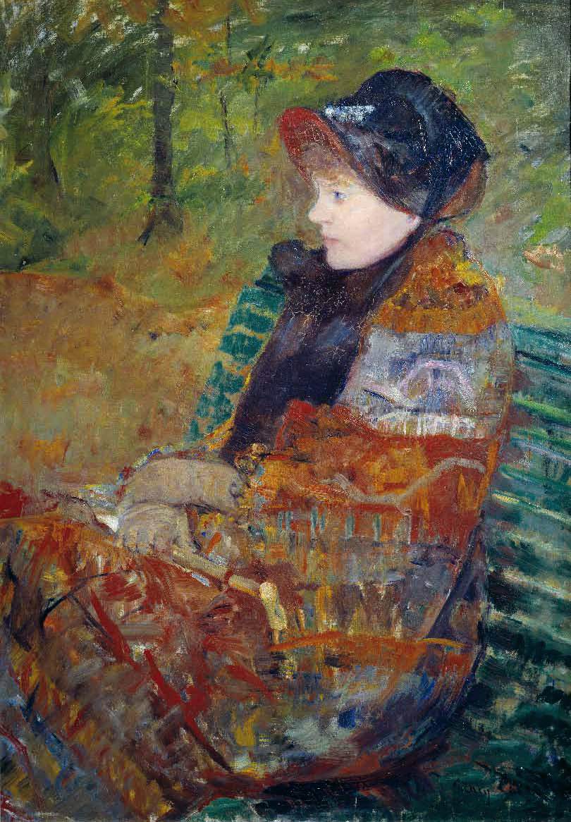 Lydia Cassatt, The Artists's Sister by Mary Stevenson Cassatt 1880