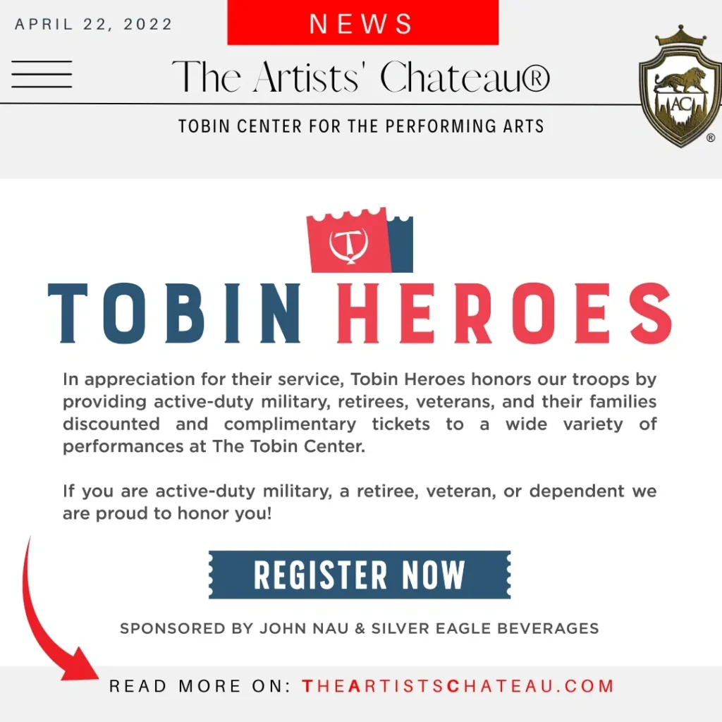 Tobin Heroes - from Tobin Center for the Performing Arts