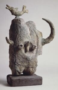 Head and Bird is a sculpture by Joan Miro